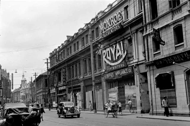 老照片:1938年沦陷后的上海|租界|老照片|上海公共租界_新浪新闻