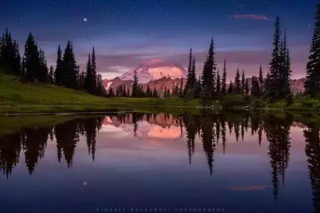 利用水面或反射面拍摄对称的风光作品赏析|构图|反射面|风光_新浪新闻