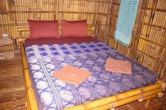 去柬埔寨住当地民居,竹片茅草四面漏空,黑暗潮湿与蛇虫鼠蚁同居