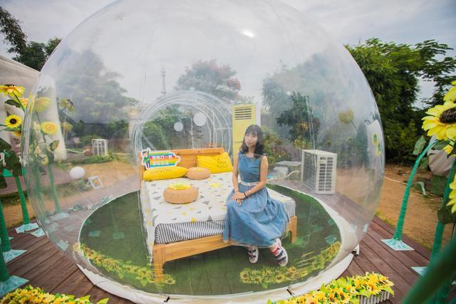 厦门第一家网红泡泡屋,网红拍摄地必打卡处