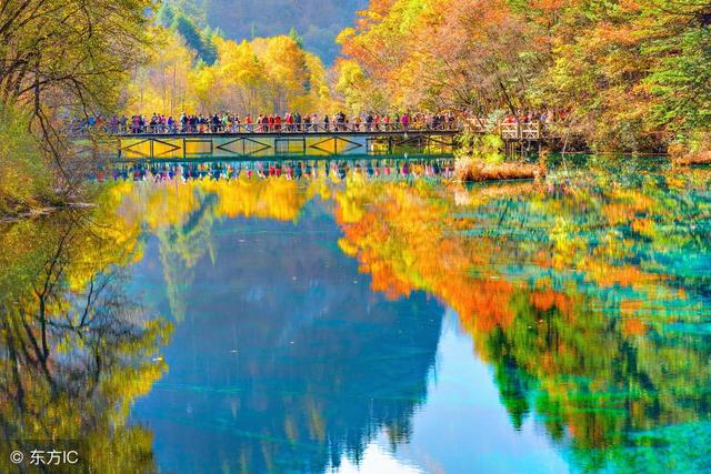 四川九寨沟一年四季景色都很美丽,但是我独爱秋天的九寨沟!