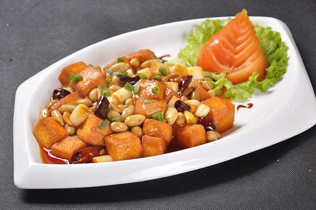 宫保豆腐的家常做法, 豆腐酸甜不油腻, 不比宫保鸡丁差