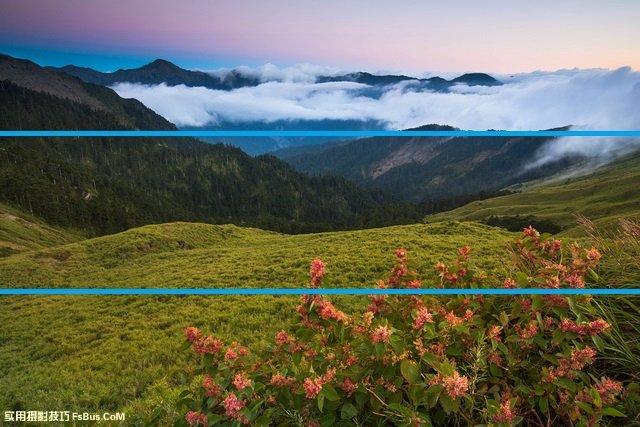 风景摄影中的三分法与井字构图|构图|法则|摄影_新浪新闻