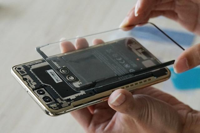 小米手机改装透明后盖34元低成本10分钟大功告成