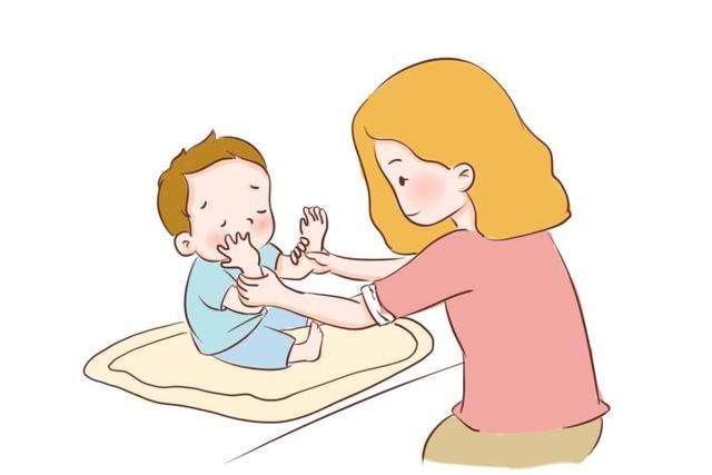 两仪雀屏儿推小儿推拿头面部四大手法