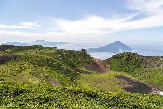 日本北方四岛中最大的岛择捉岛