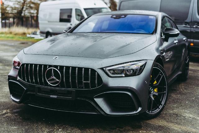 实拍|全新奔驰amg gt 63s四门版,确实帅的过分了!