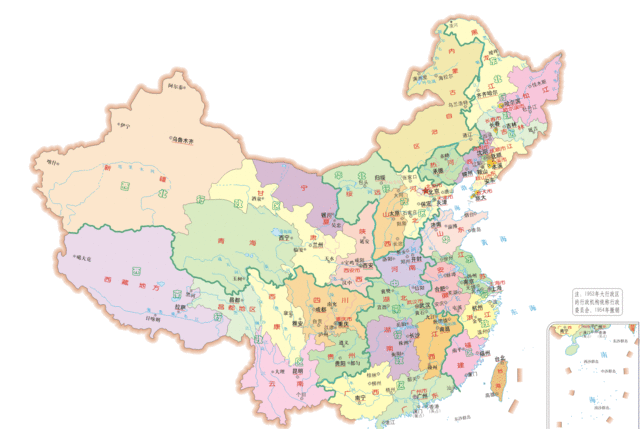 建国后,宁夏回族自治区如何从边境省区变迁为内陆省区的?(图)