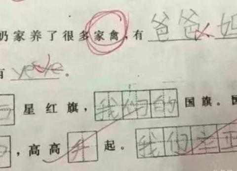 小学生造句“绝了”,语文老师笑弯了腰,家长追着打了5条街!|造句|小学生|句子_新浪新闻