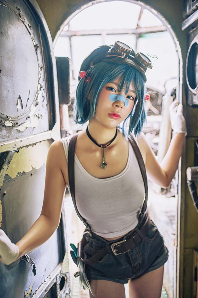 东方project河城荷取cosplay