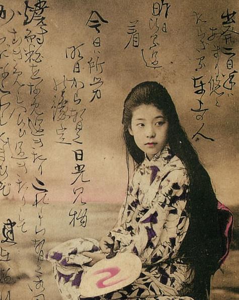 上世纪初日本最姑娘子,看了照片,感觉自己就像谈了一场的恋爱