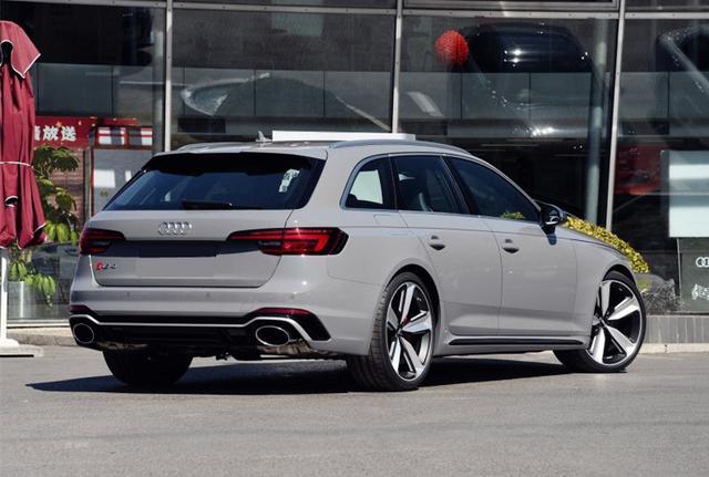 最帅"奥迪a4"来了,水泥灰车身,配2.9t 8at,4.1秒破百!