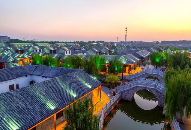 航拍下魏集古村落真美!