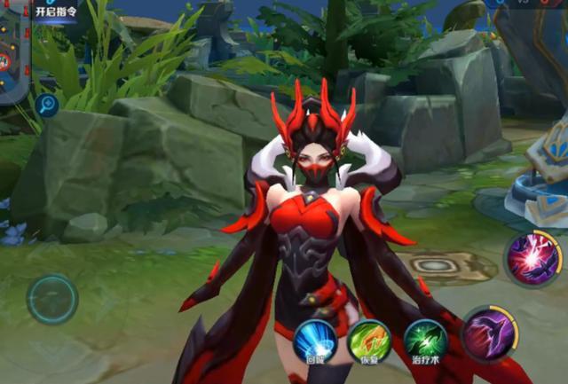 王者荣耀芈月s11赛季皮肤3d视角效果面具是兰陵王那拿的么