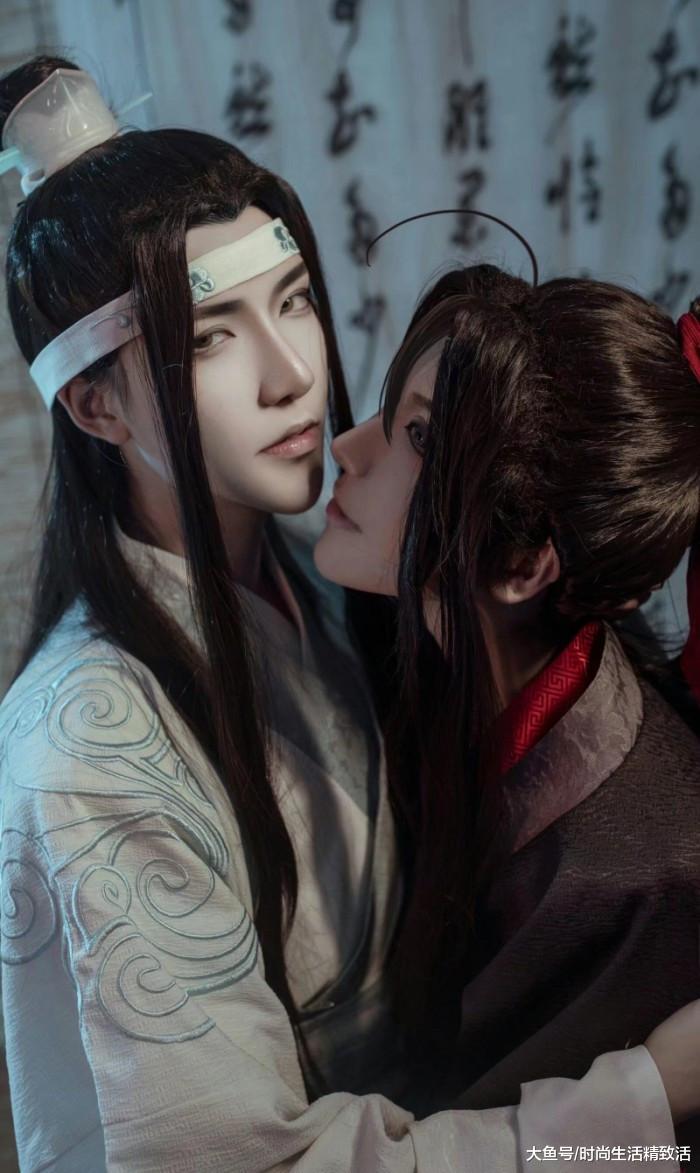 魔道祖师cos: 蓝忘机高冷,魏无羡邪肆, 简直神还原啊!