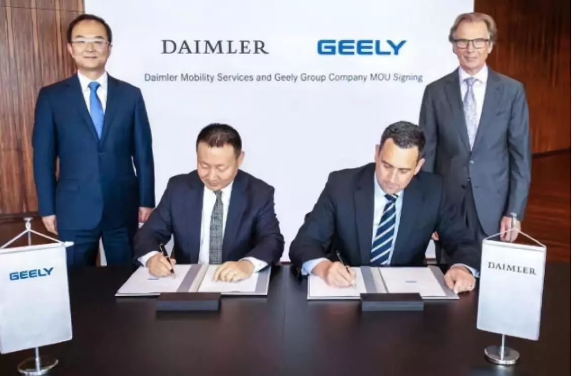 吉利正式收购奔驰smart百分之50股份,专做纯电车