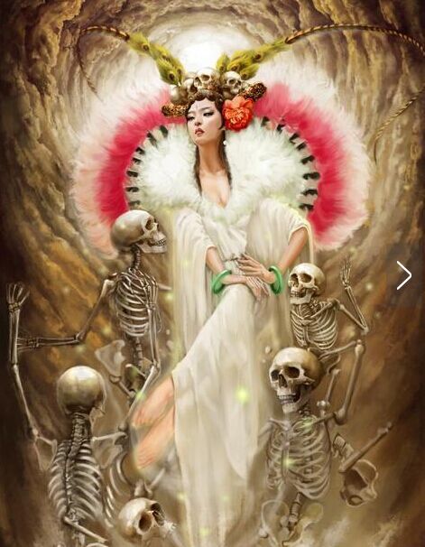 第一回,孙悟空趁他的师父唐僧羞惭之际,发起性来,掣铁棒,望白骨夫人