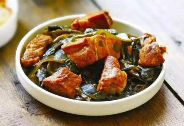 海带红烧肉口感淳厚香滑猪肉酥烂海带味足香而不腻美味不上火