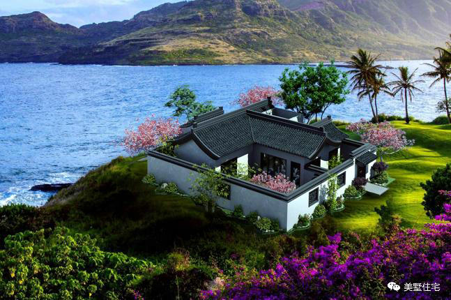 山清水秀的乡村,拥有这样一栋带小院中式住宅,打拼累了当养老房