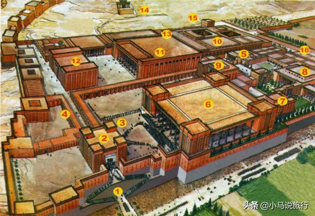 这座曾经波斯帝国的首都,早在公元前520年由"伟大的王"大流士一世开建