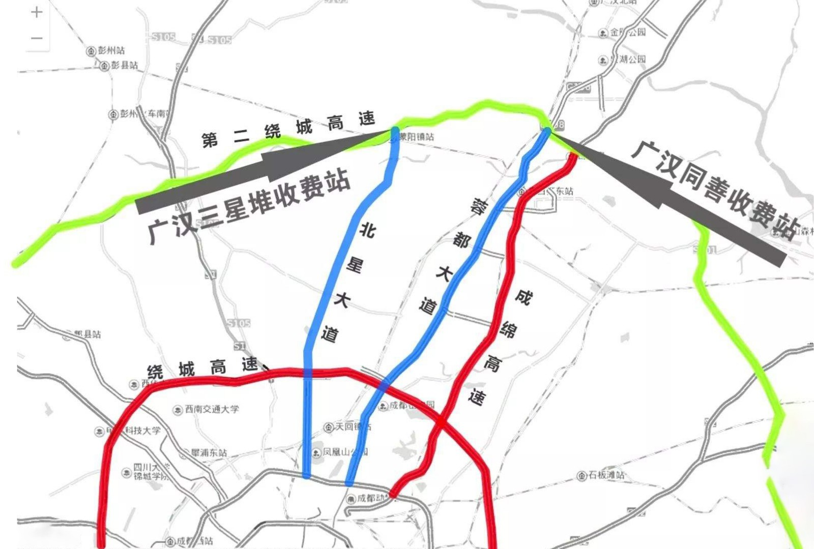 重磅!绵阳至成都将建第三条高速,成绵巴高速公路项目建设获批!