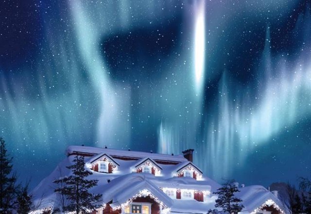 去圣诞老人的家,寻觅奇幻的北极之光