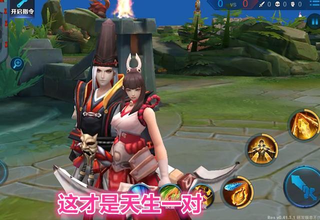 王者荣耀伽罗和狄仁杰站一起天生一对和苏烈站一起辣眼睛