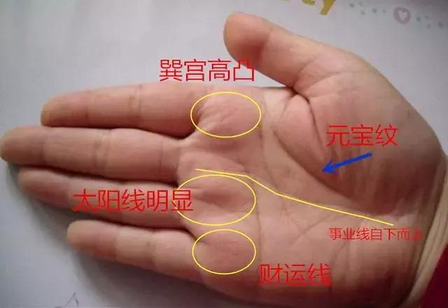 手掌手相你的手相中出现这些符号早晚必发日子会越过越富