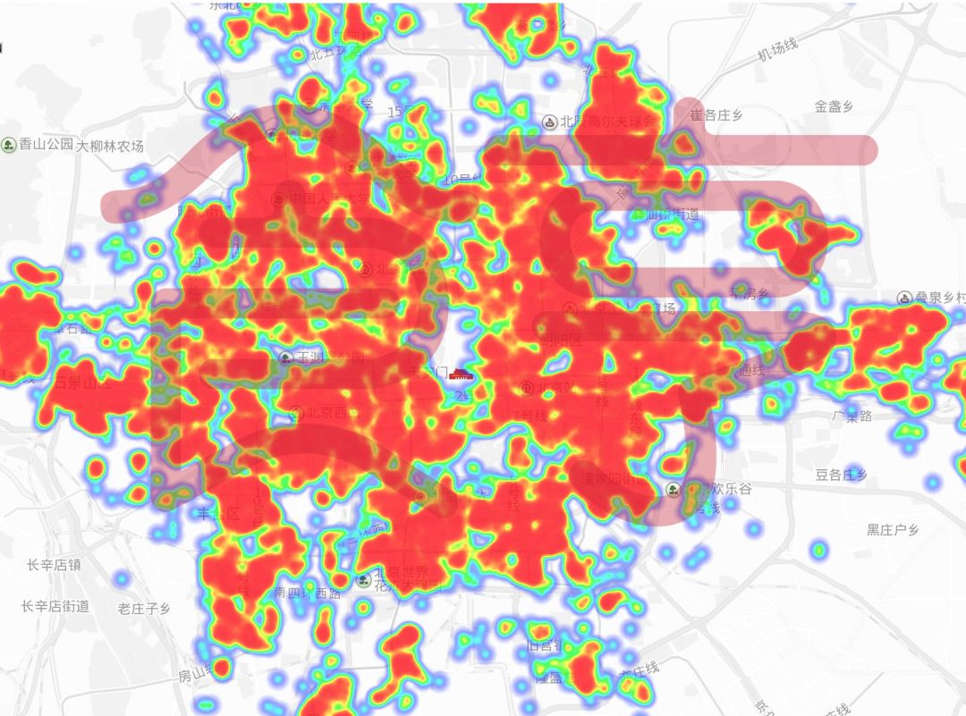 食亨某品類外賣北京訂單熱力圖參某說過去很多商家考慮的是要不要找