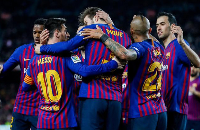 西甲最新积分榜:皇马4-1+落后巴萨12分,西班牙