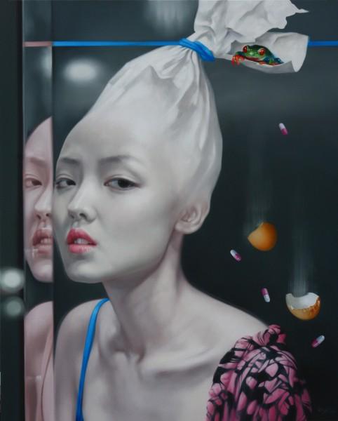 旅美女画家画坛才女何红蓓油画作品欣赏!