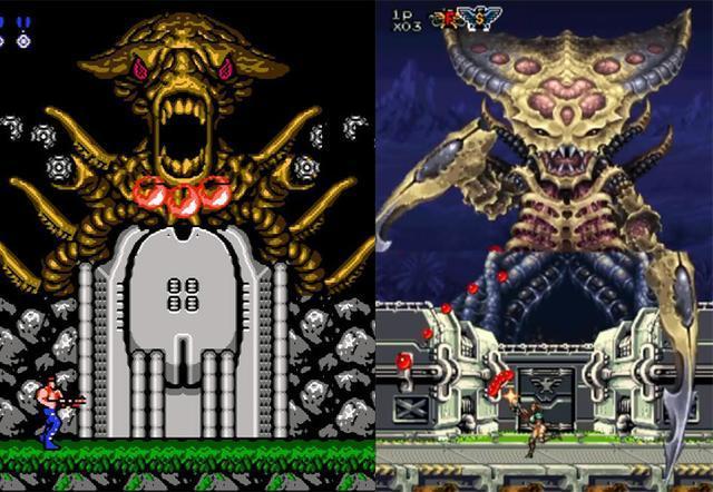 《魂斗罗》系列最恐怖的boss登场,那是来自灵魂深处的畏惧