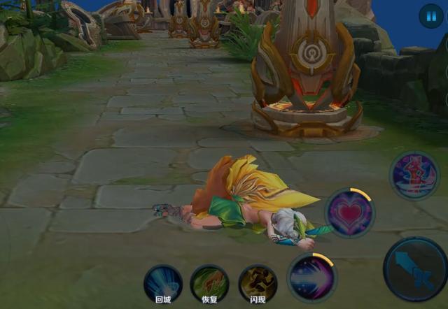 王者荣耀 3d视角下英雄阵亡姿势 心疼妲己直接是用脸着地