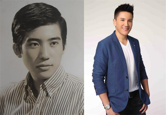 想不到颜值那么高的他,反而是家里最丑的那个,两个儿子太帅气|林依轮