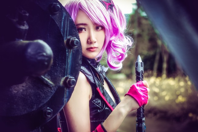 枪神纪cos御姐制服刀锋