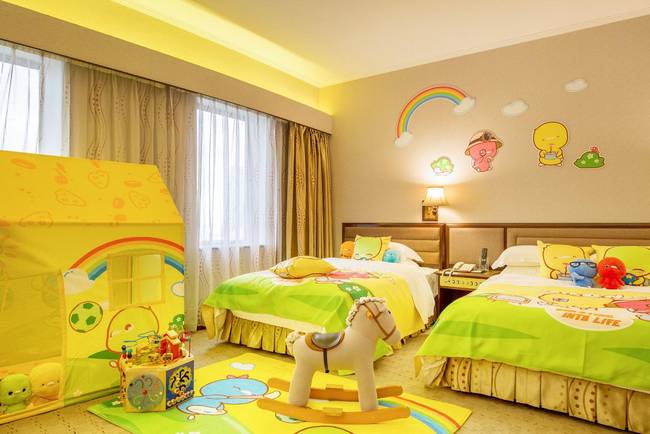小鸡彩虹主题亲子客房落地全国超300间啦!