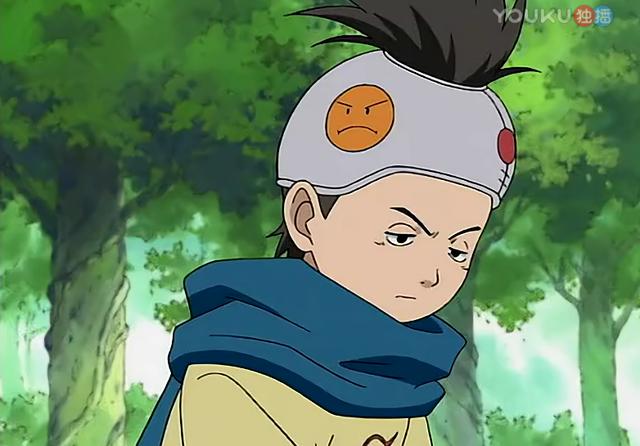 猿飞木叶丸是第三代火影忍者的长孙,阿斯玛的侄子,从小就顶着"富二代"