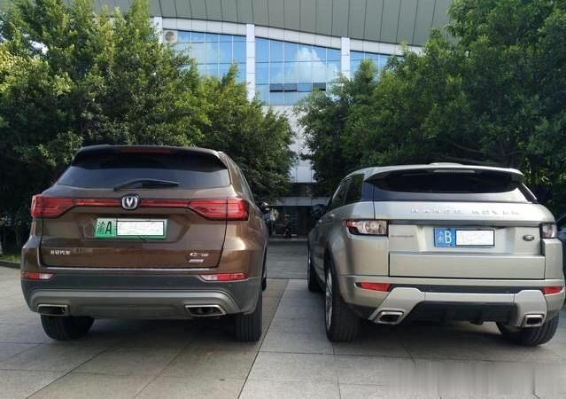 长安cs75对比路虎极光,路虎跟渣渣一样,真没必要多花这冤枉钱
