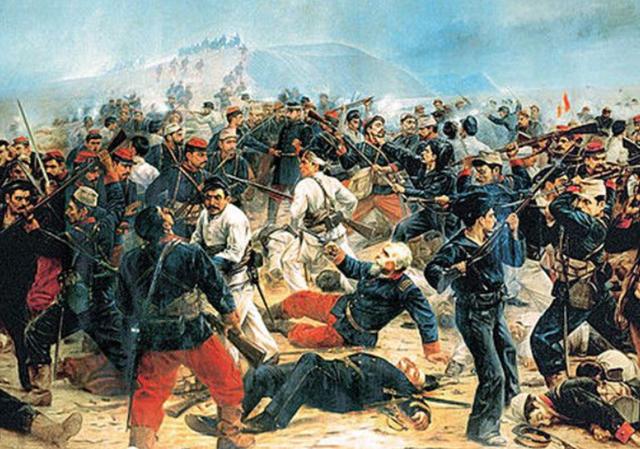 接着1904年跟巴拉圭的战争又是惨败,整个失去北查科地区……领土面积