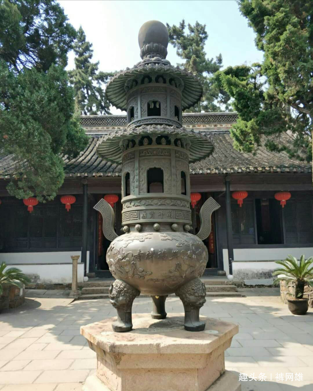 江苏常熟兴福寺都是文人留下历史足迹你去旅游过吗?