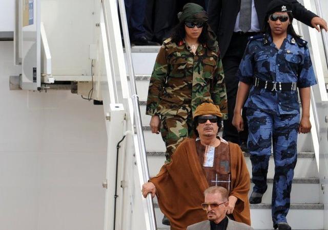 卡扎菲时代利比亚军队最高军衔仅是上校