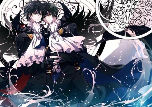 二次元动漫中颜值爆表的双胞胎男神简直就是复制粘贴的帅气