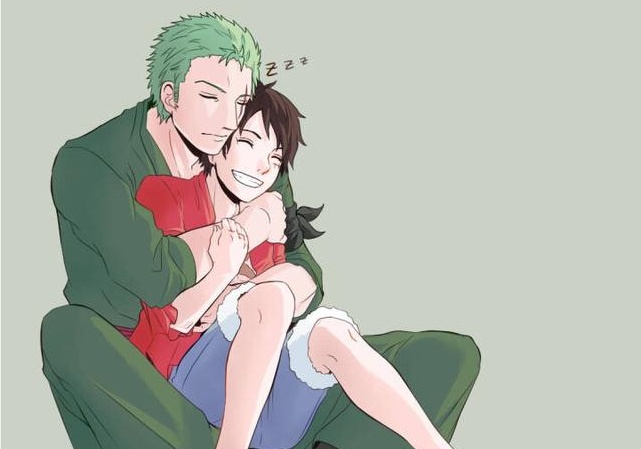 海贼王:路飞和伙伴的甜腻瞬间,罗宾果然是后妈,索隆满怀宠溺