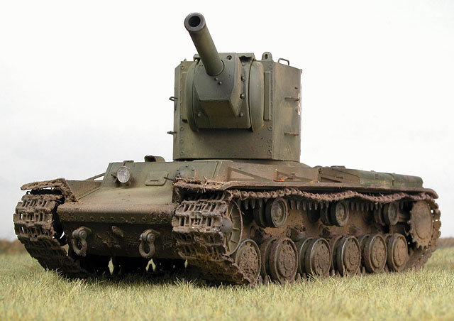 二战时期拥有大口径的炮—kv-2重型坦克