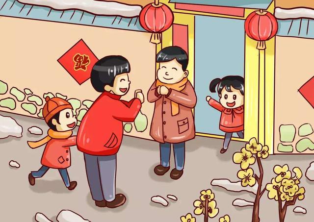 大年初五接财神今天别忘了吃饺子放鞭炮