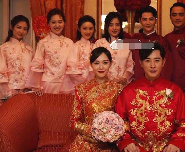 唐嫣婚礼没有baby豪华,但伴娘服差距太大,用没用心太明显