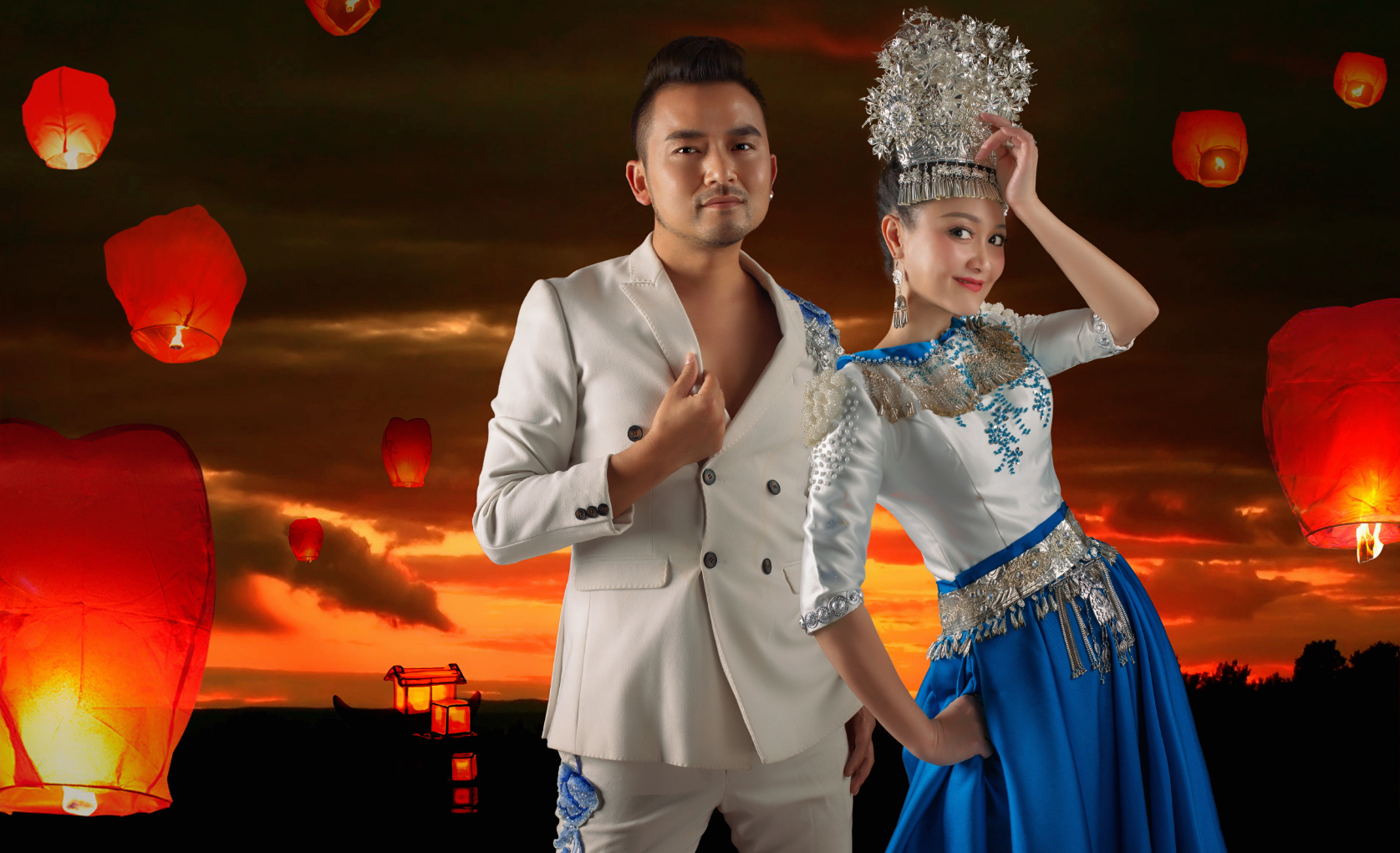 山水组合环保歌曲中国山水震撼唱响群星演唱会