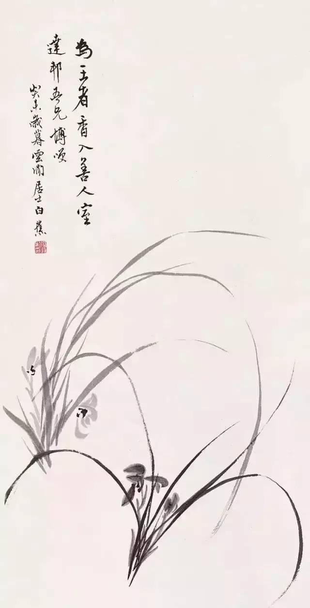 八大名家画兰,清介坚劲之美!