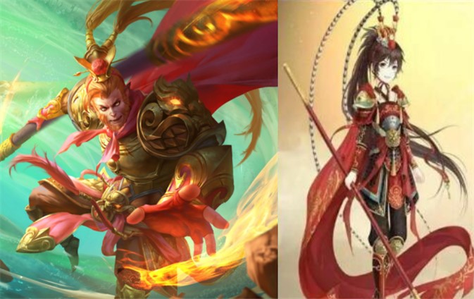 王者荣耀:当峡谷男神性转遇上奇迹暖暖?这样的猴子给我来一打!|奇迹暖