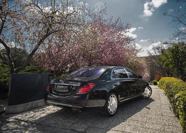 实拍|梅赛德斯-迈巴赫s600,两幅方向盘/大饼轮毂绝对的经典